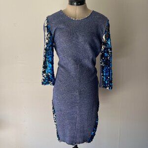 Filles a Papa Blue Sequin Dress